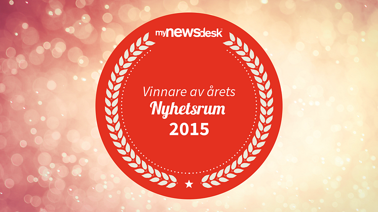 Saint-Gobain Abrasives vinnare av Årets Nyhetsrum 2015
