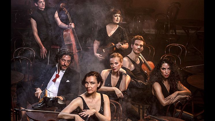 Tango Delirium den 10 februari med Reuben Sallmander, Tania Naranjo, Minns Weurlander och Weurlander & Deseo String Quartet på Palladium Malmö. Foto: Mats Bäcker.