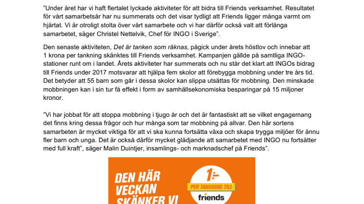 Många tankade mot mobbning under höstlovet