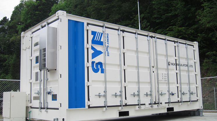 NGK_NAS battery used in trial project at Ena Electric Power