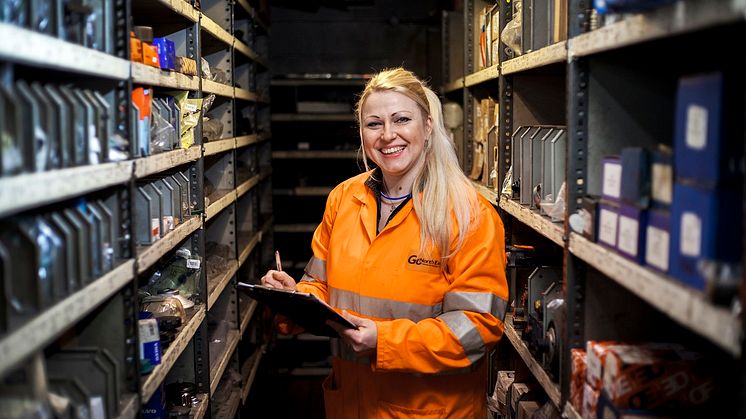 Emilia Fengriffin is the new stores coordinator at Go North East