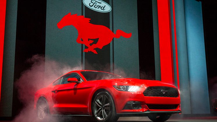 Nye Ford Mustang lanseres i Europa i 2015.