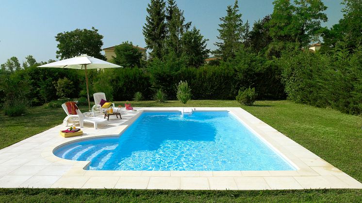 Swimmingpool Garten