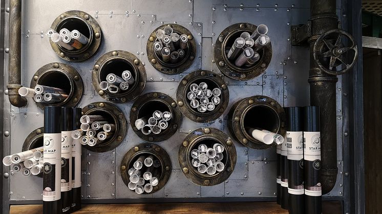Museumsbutikken på Teknisk museum i steampunk stil
