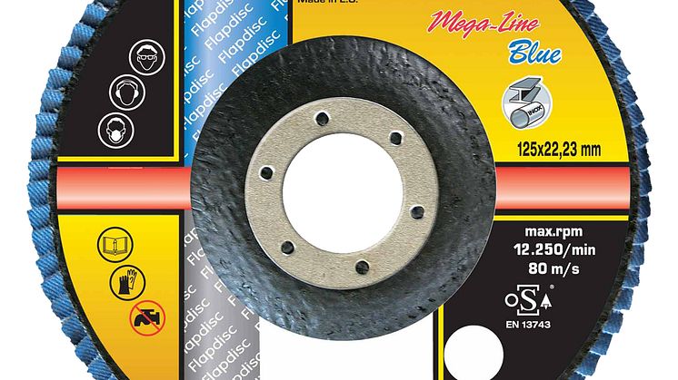 Flexovit Mega-Line Blue lamellilaikka - Tuote 2
