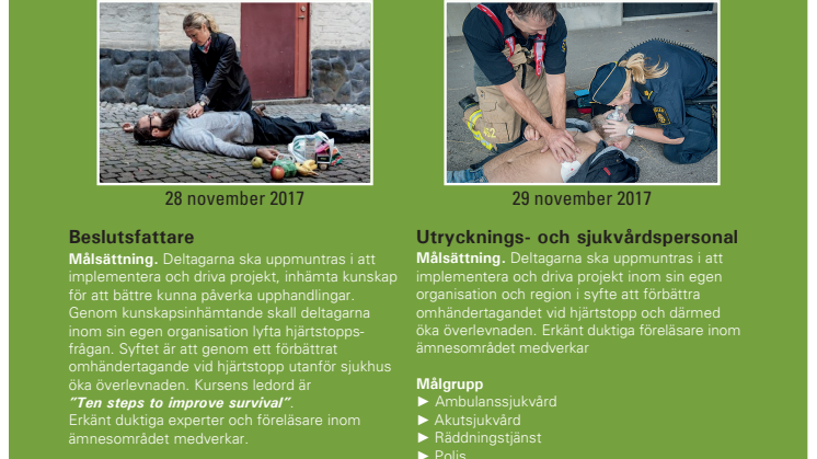 Resuscitation academy 2017