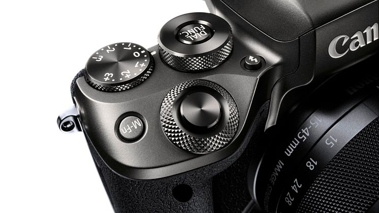 EOS M5 Gallery Dials WH Background BEAUTY