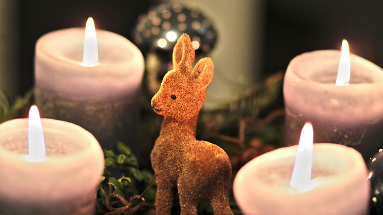 Vorsicht bei offenem Feuer in Wohnungen: Gerade in der Vorweihnachtszeit verdoppeln sich die Zahlen von Wohnungsbränden.