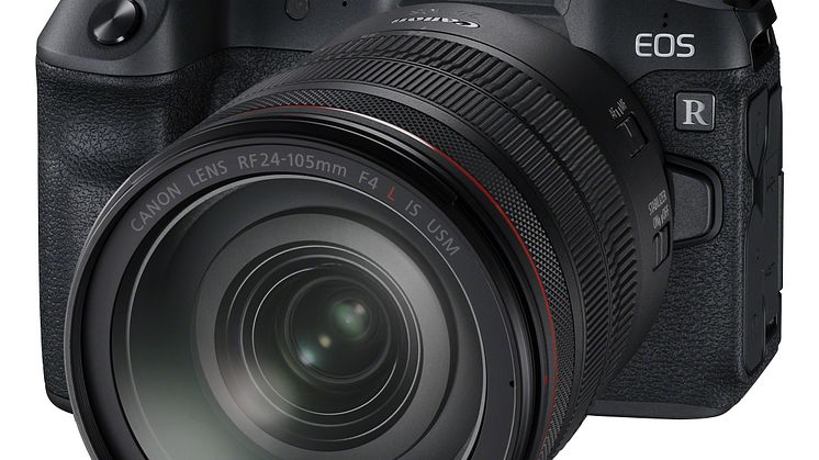 Canon EOS R_-kamera ja RF 24-105mm f 4L IS USM -objektiivi