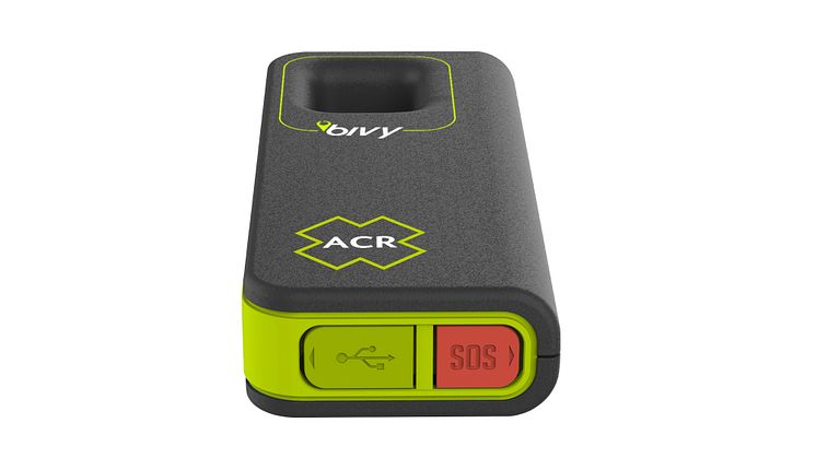 Hi-res image - ACR Electronics - The ACR Bivy Stick two-way satellite messenger, for sending SMS messages, tracking and sharing location information, accessing GPS maps, viewing live weather forecasts and initiating a distress call in an emergency