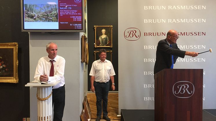 Jesper Bruun Rasmussen sælger Mønsteds maleri for 1,2 mio. kr.