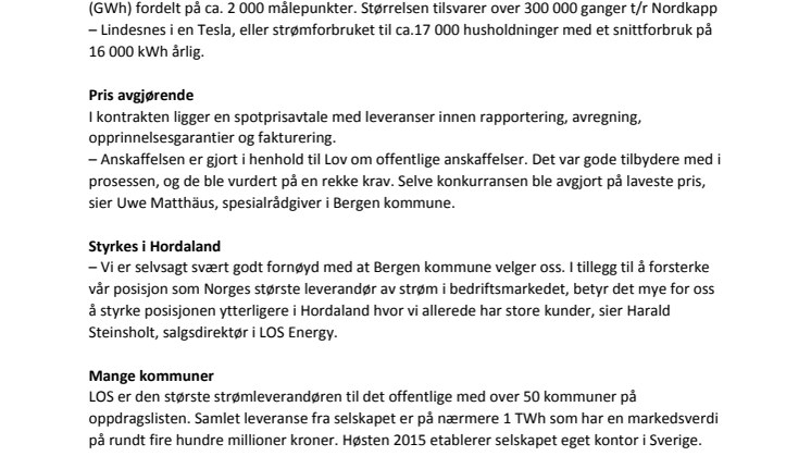 Lys og varme til Bergen 
