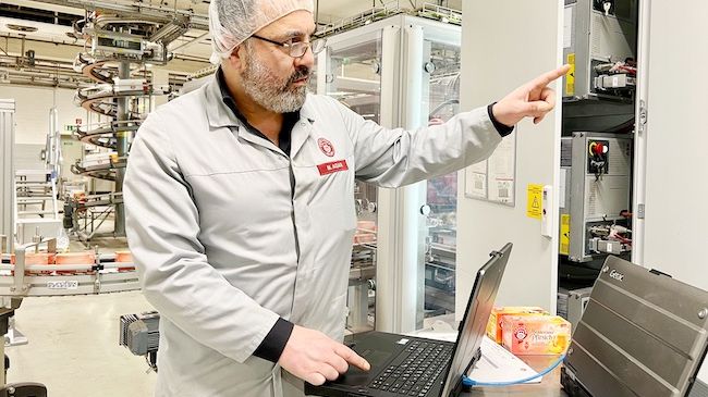  Teekanne setzt auf das semi-robuste Getac S410 Laptop in der Produktion  ©Teekanne