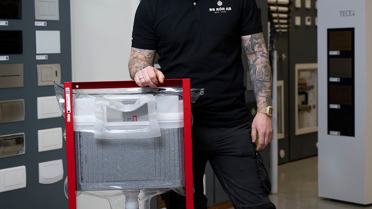 BB Rör sparar tid med TECEprofil Safetybag