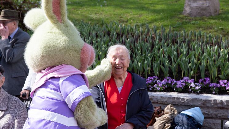 Kanina och 98-åriga Maj-Britt