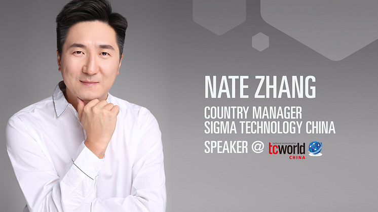 Nate Zhang, Country Manager at Sigma Technology China, will speak at tcworld China in Shanghai.