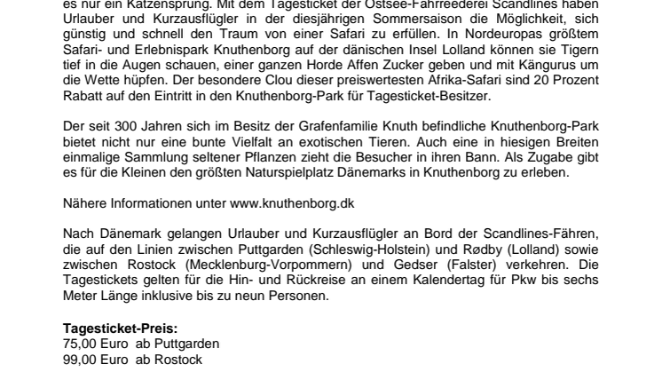 Diesseits nach Afrika – auf Safari in Dänemark