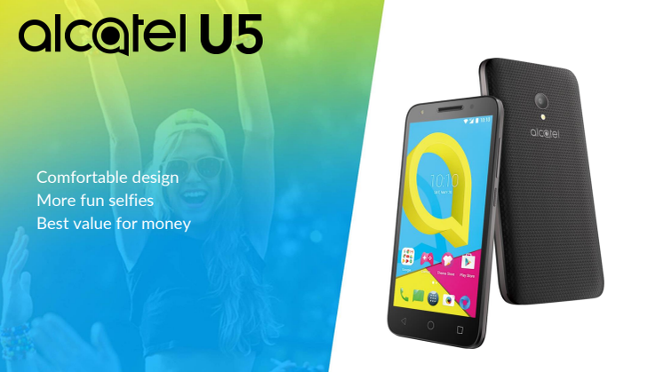 Produktark Alcatel U5 