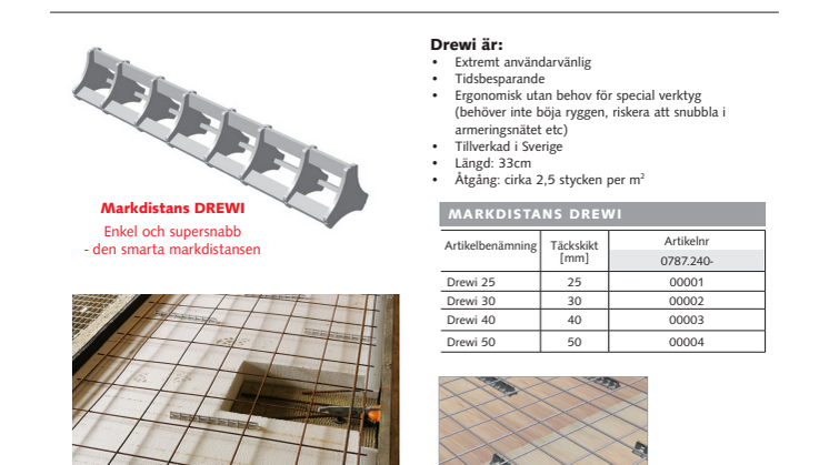 Halfen markdistans Drewi