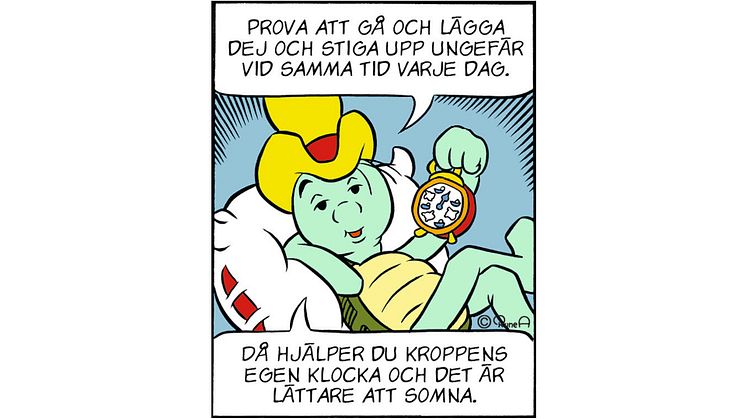 Skalman-tips ska främja barns sömnvanor
