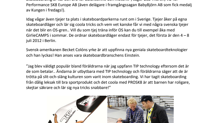 Sommarlov - dags att lära sig åka skateboard!
