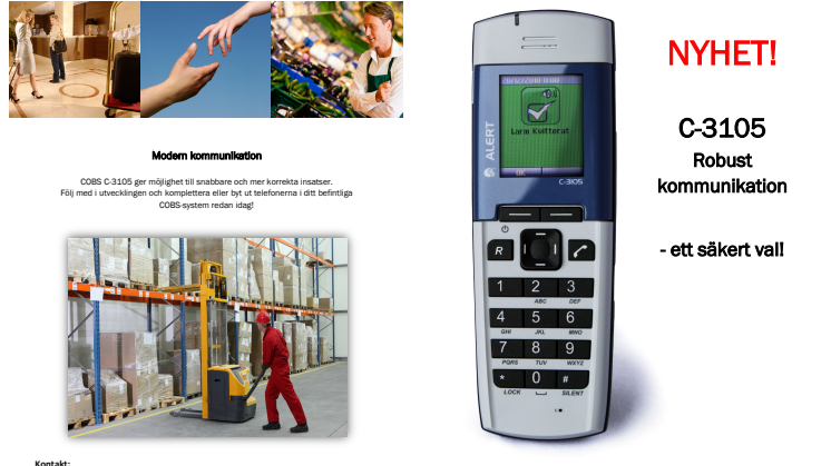 COBS C-3105 Robust kommunikation - broschyr