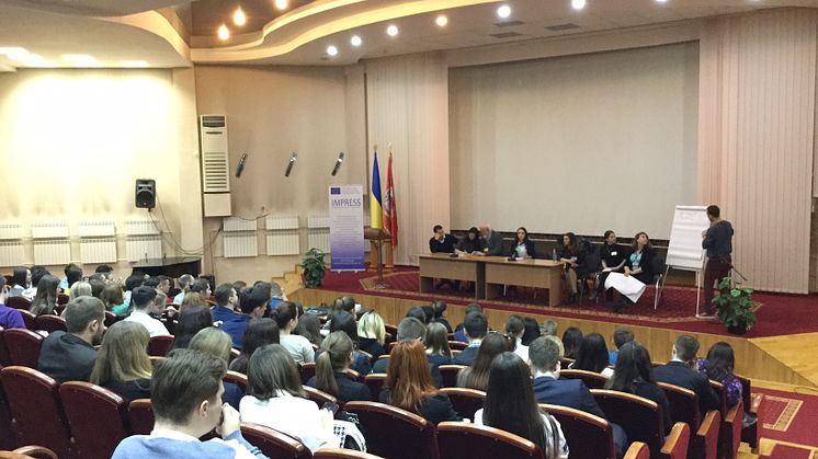 Northumbria staff and students ‘impress’ in the Ukraine