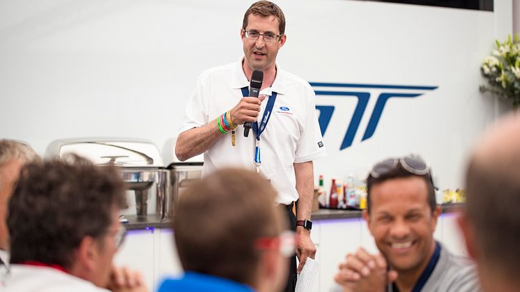 Jason at the Ford VIP