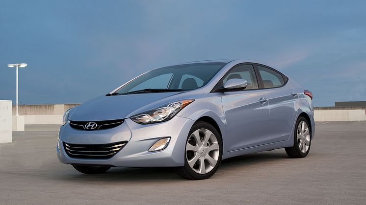 Elantra fra Hyundai helt i toppen