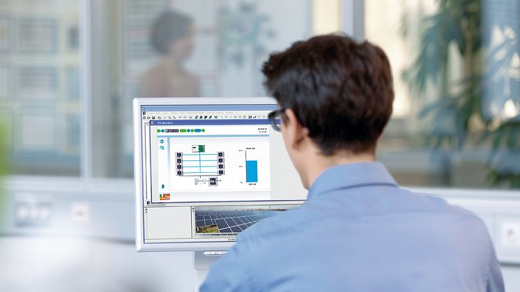 Monitoring software for photovoltaic systems