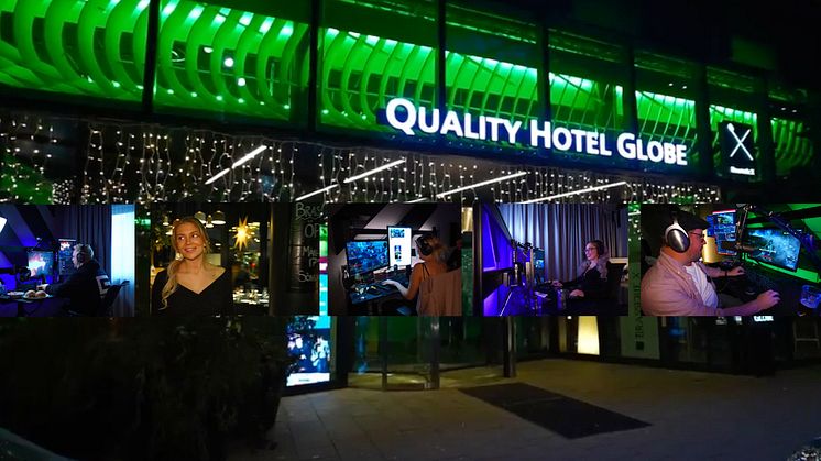 Några av Sveriges största streamers lanserade Quality Globe Hotel live.