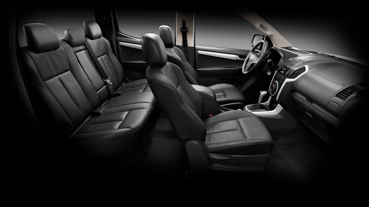 Isuzu D-Max Crew Cab interiör