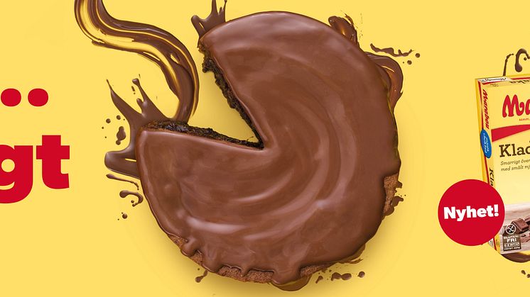 Almondy utmanar i nytt produktsegment – lanserar nyheten Marabou Kladdkaka