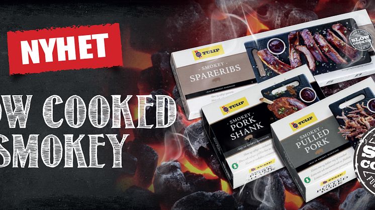 Marknadsledaren på slow cooked lanserar tre rökiga varianter för grillen!