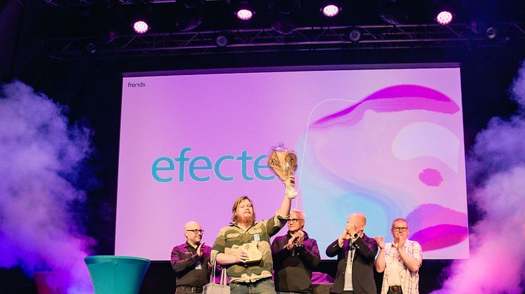 Efecte på scenen under Frends Day 2023