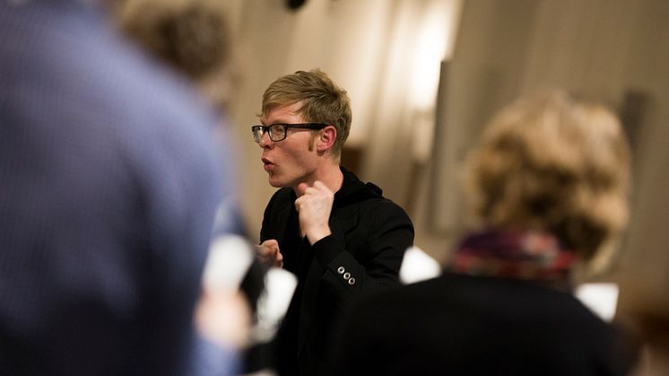 Körrepetition med Alexander Einarsson
