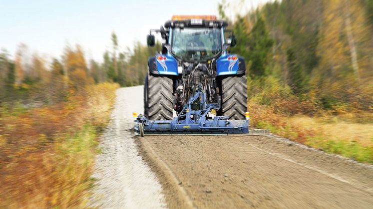 Drivex lanserar grussträngspridare för jordbrukstraktorer
