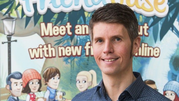 Andreas Rehnberg från Innovatums inkubatorföretag Friendbase