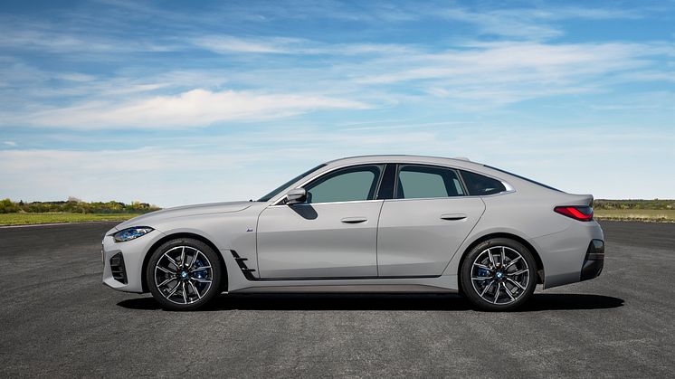 BMW 430i Gran Coupé i farven Brooklyn Grey