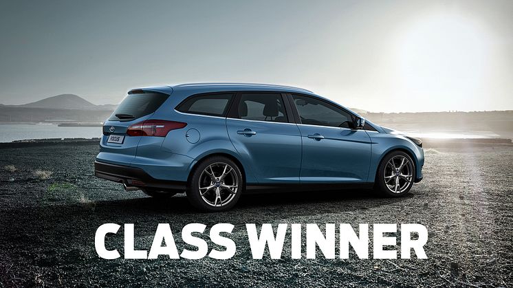 Ford kåret til "Mest innovative volummerke i 2015". Focus ble klassevinner.
