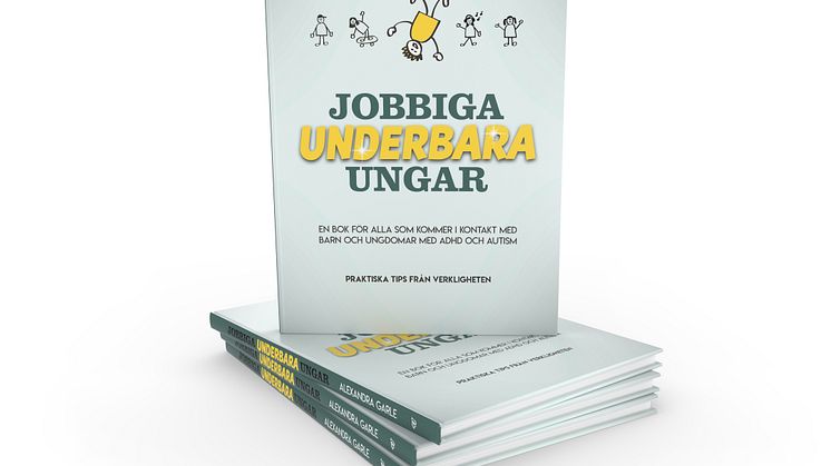 Jobbiga underbara ungar omslag 3D