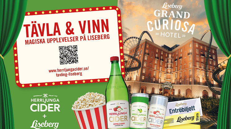 Herrljunga Cider + Liseberg = Sant