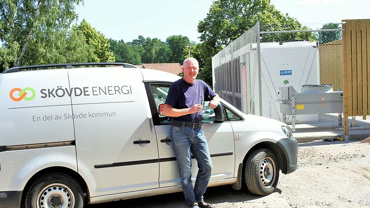 Håkan Johansson vid äldrecentrum Ekedal