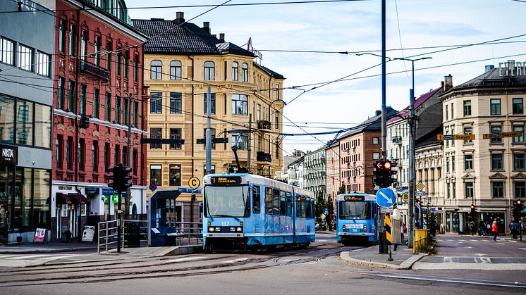 Sporveien på Majorstuen 1