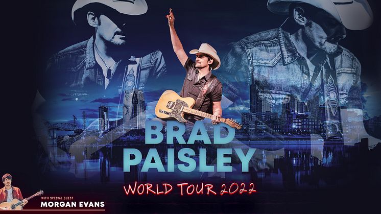COUNTRYSTJERNEN BRAD PAISLEY TIL NORGE!