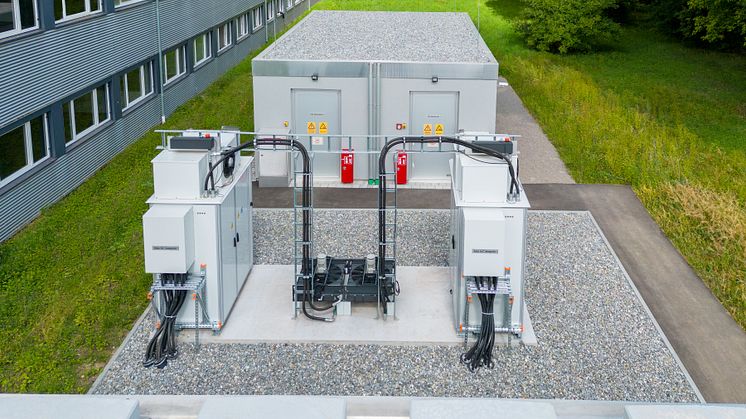 Batteriekraftwerk von ADS-TEC Energy für die Bosch in Reutlingen
