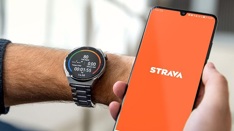 Huawei integrerar Strava med sina wearables 