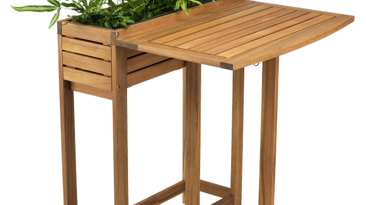 Klaptafel VANDREFALK 64x63 hardhout