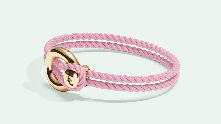 Imagine by Orrling Bracelet Leather Pink Gold Side.png