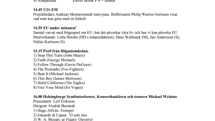 Europascen för ökat valdeltagande